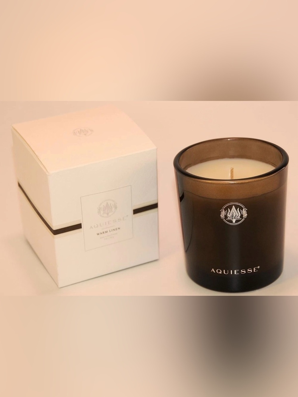 AQUIESSE Warm Linen Luxury Scented Candle 9oz